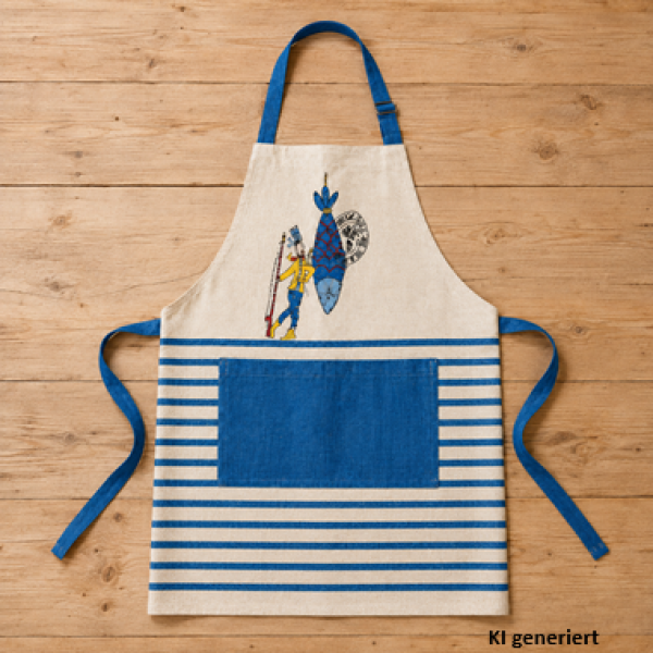 Bretonische Kochschürze mit Apéro Breton Design